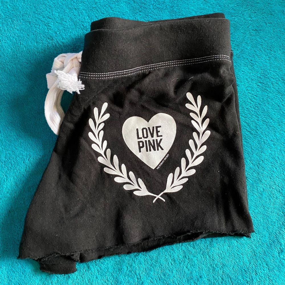 Victoria's Secret Pink Black and White Shorts